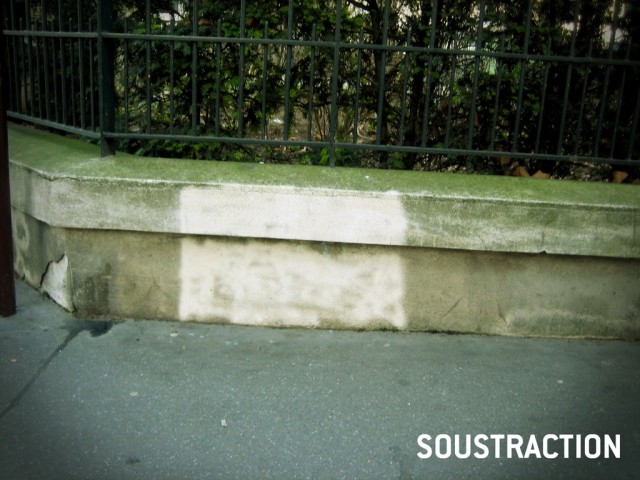 soustraction — ©Ikano Grafik